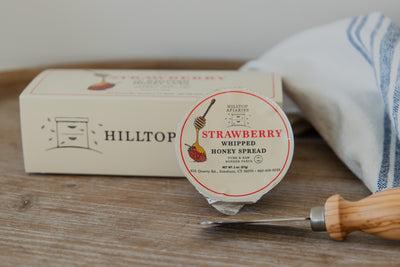 Strawberry Whipped Honey To-Go Cups